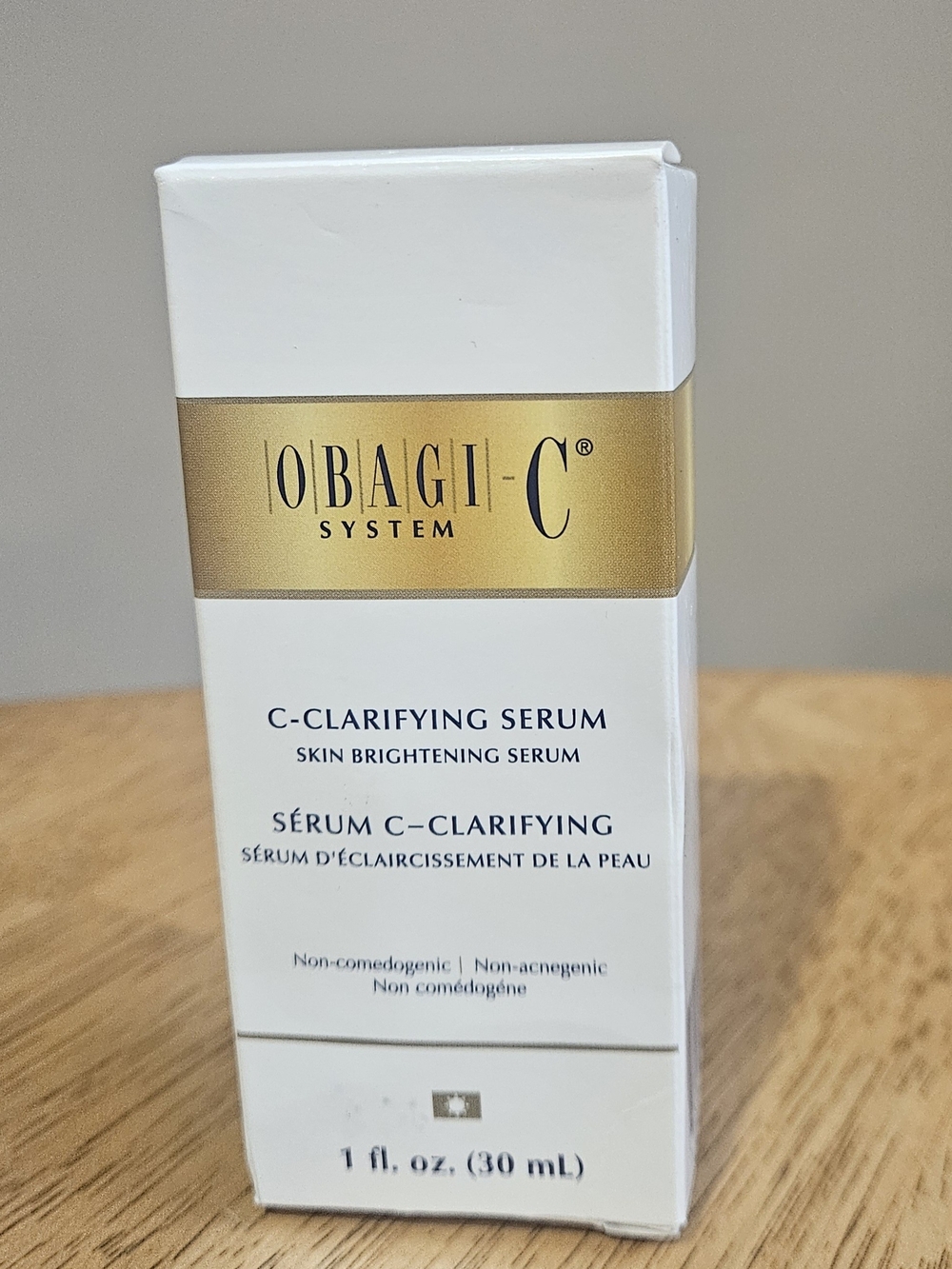 Obagi C-Clarifying Serum – White & Gold Packaging